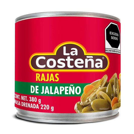 Media Caja Chiles Rajas 380G/12P