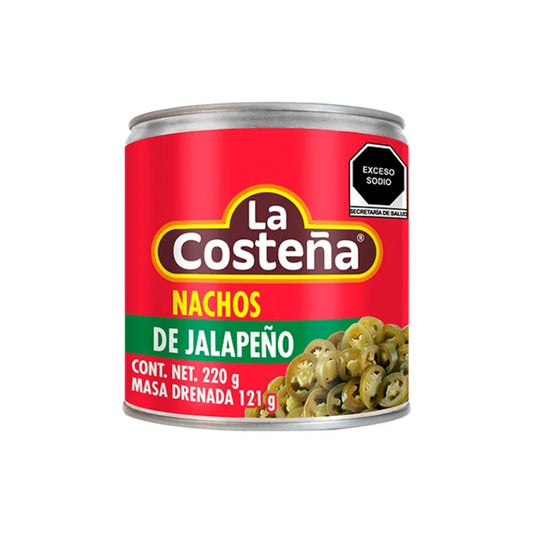 Media Caja Chiles Nachos Jalapeños 220G/12P
