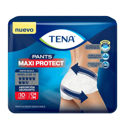 Caja pañal Tena Pants talla chico/mediano 6C/10P