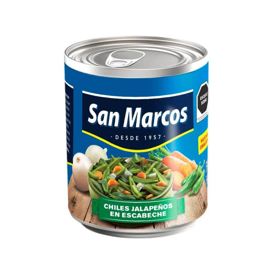 Media Caja Chiles Jalapeños San Marcos 215G/12P - SCG