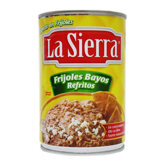 Media Caja Frijol Bayo Refrito La Sierra 440G/12P - SCG