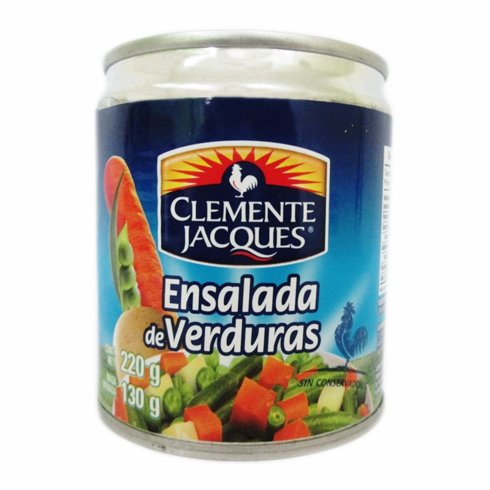 Media Caja Ensalada de Verduras Clemente Jacques 220G/12P - SCG