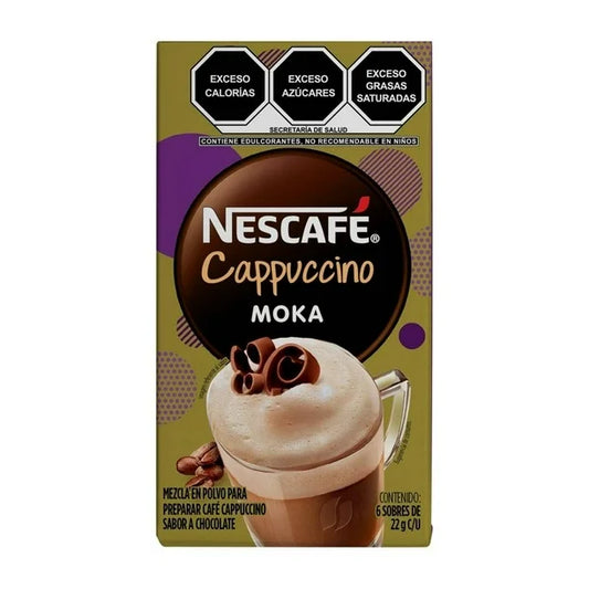 NESCAFE CAPUCCINO MOKA 6/6/22GR