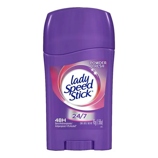 Caja Desodorante Lady Speed Stick Barra Powder Fresh 45M/12P