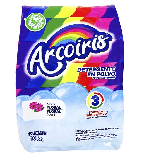 Bolsa detergente Arcoiris floral 10K - Sasil -