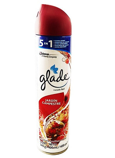 Caja aromatizante Glade jardín campestre 1 Caja de 12 pzas/345 ml