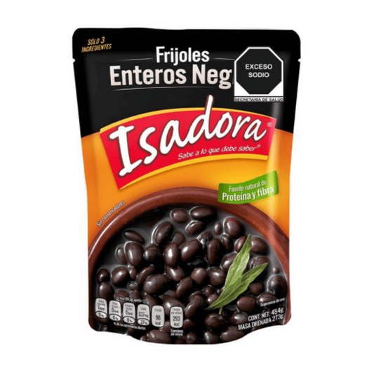 Caja Frijoles Enteros Negros Isadora 454G/12P