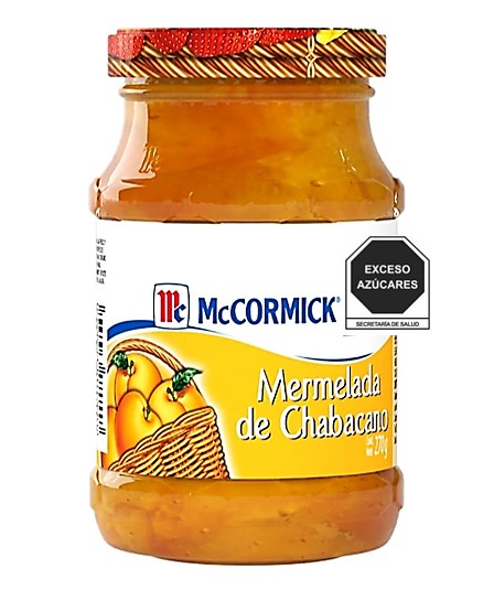 Caja Mermelada Mccormick Chabacano 270G/24P