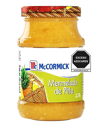 Caja Mermelada Mccormick Piña 270G/24P