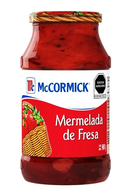 Caja Mermelada Mccormick Fresa 980G/12P