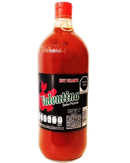 Caja Salsa Valentina Negra 1L/12P - SCG