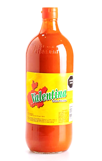 Caja Salsa Valentina Amarilla 1L/12P - SCG