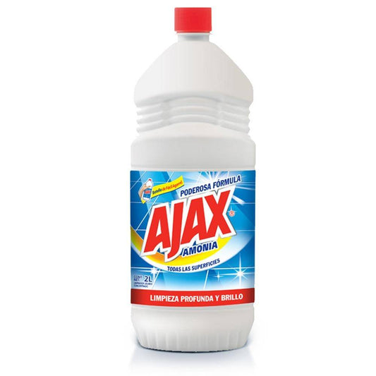 Media Caja Limpiador Ajax Amonia 1L/6P