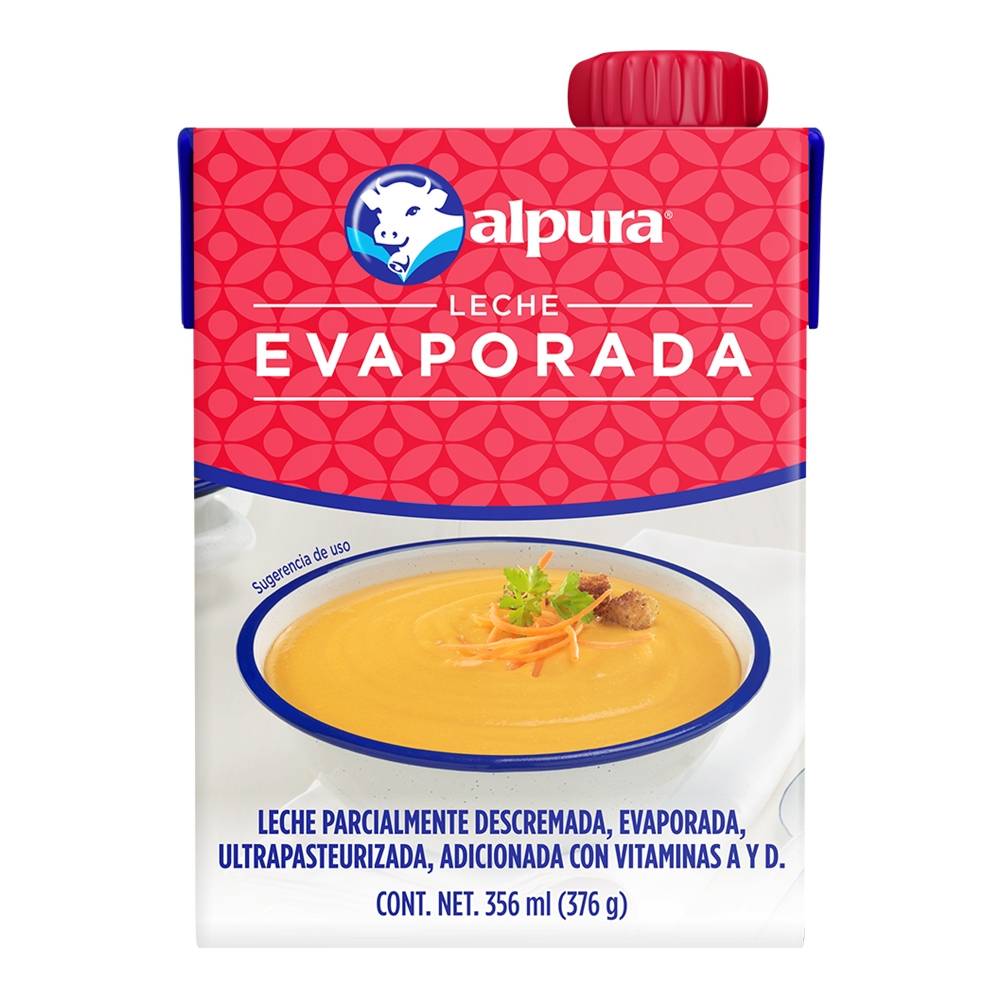Caja Leche Evaporada Alpura 356/24P