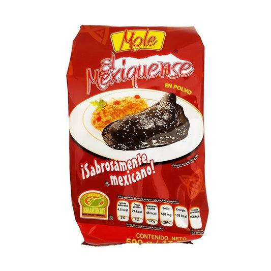 Caja Mole Rojo Mexiquense 500G/20P