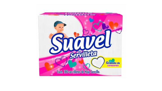 Media Caja Servilleta Suavel 180S/12P