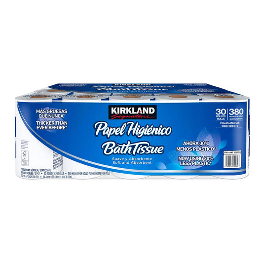 Kirkland Signature papel higiénico 30/380H