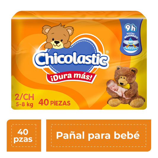 Media Caja Pañal Chicolastic Classico Chico 40P/2C