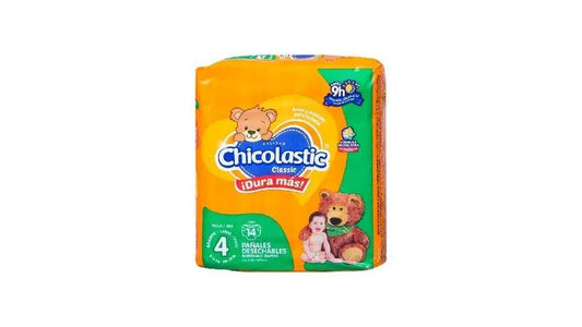 Media Caja Pañal Chicolastic Classico Grande E4 14P/3C