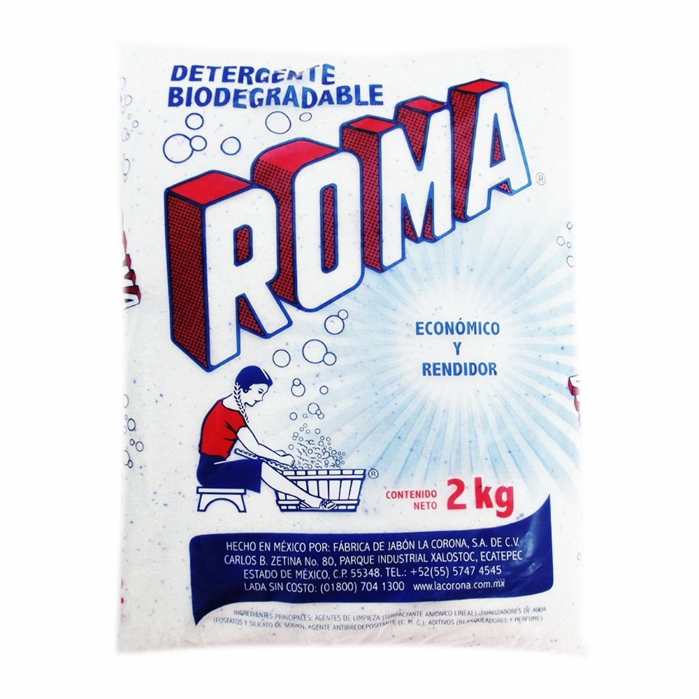 Caja Detergente Roma 2K/10P -