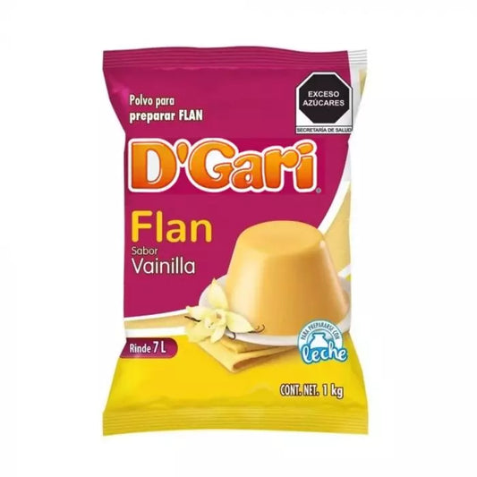 Media Caja Flan D´Gari Bolsa 1K/5P