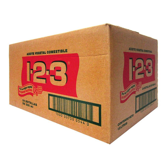 Caja aceite 1-2-3 500m/24P