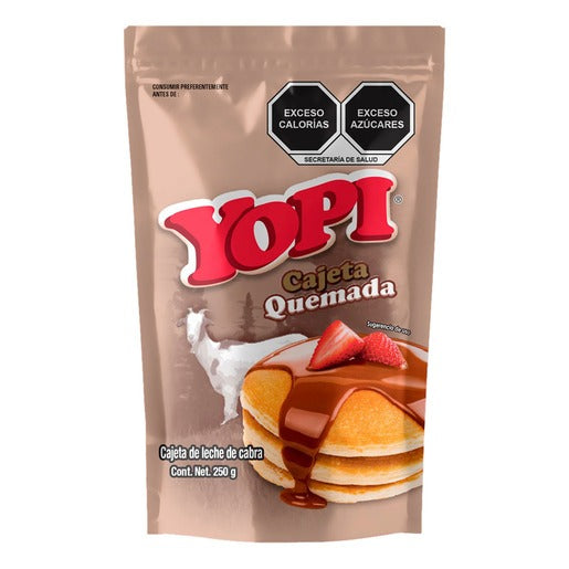 Media Caja Cajeta Yopi Quemada Coronado 250G/12P - SCG
