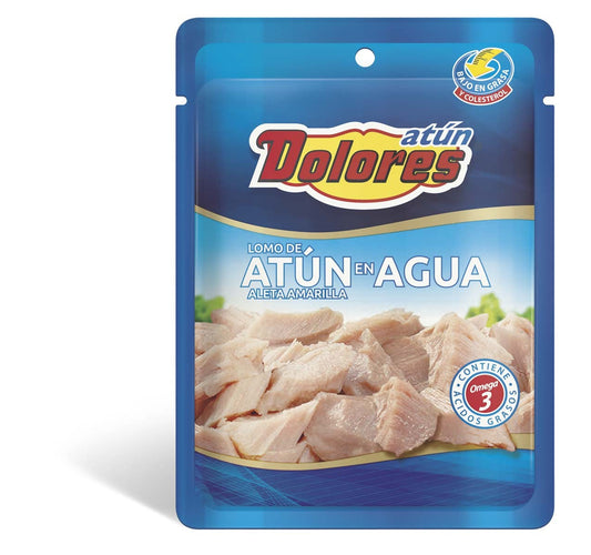 Media caja atún en agua Dolores pouch 78G/24P