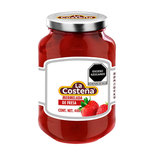 Media Caja Mermelada de Fresa La Costeña 440G/6P