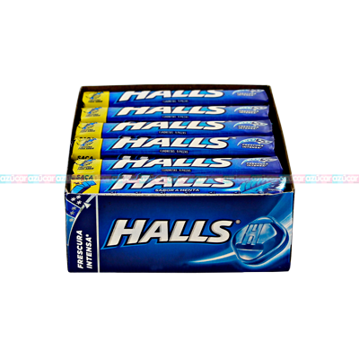 Media Caja Dulce Macizo Halls Menta 15C/12P