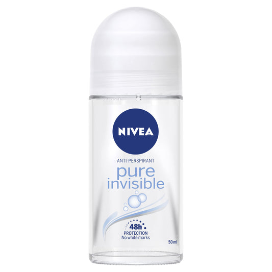 Media Caja Desodorante Nivea Deo Roll Pure 50M/6P