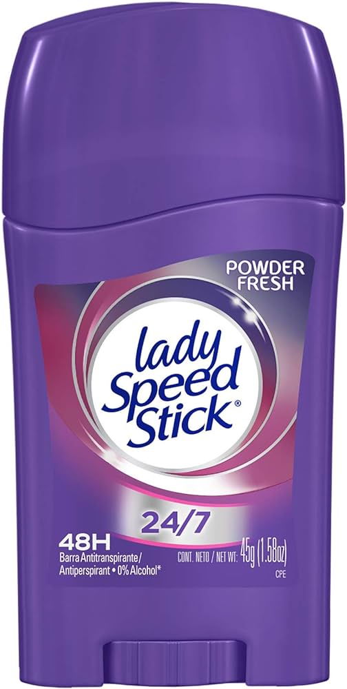 Media Caja Desodorante Lady Speed Stick Barra Powder Fresh 45M/6P