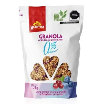Cereal Granvita Granola sin Azúcar 1.2K - K