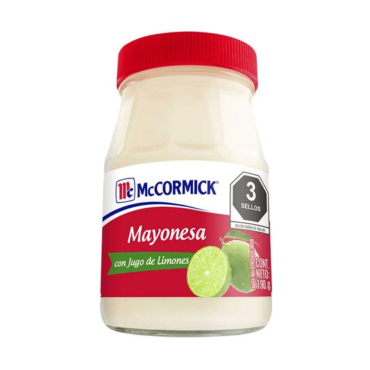 Caja Mayonesa McCormick No.8 24p/190g