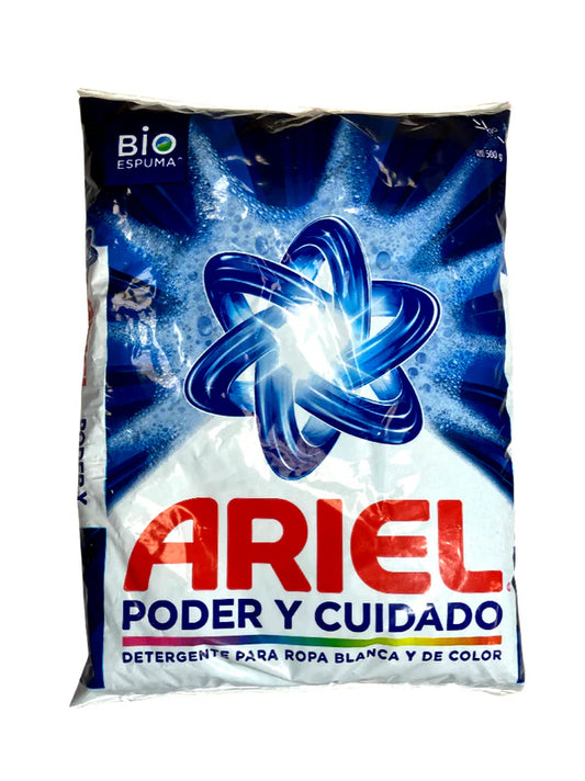 Caja detergente Ariel 500g/18p