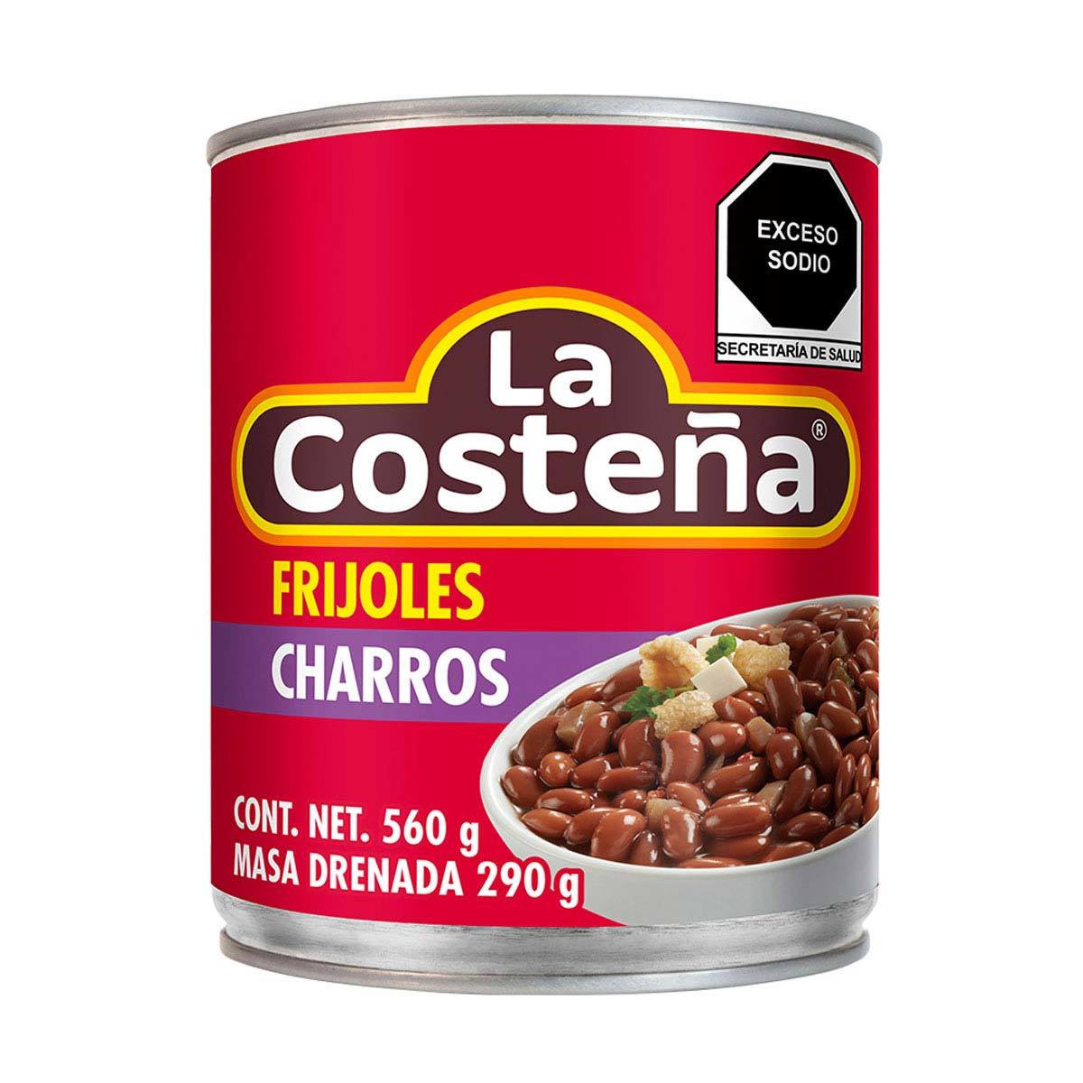 Caja Frijol Charro 560G/12P - SCG