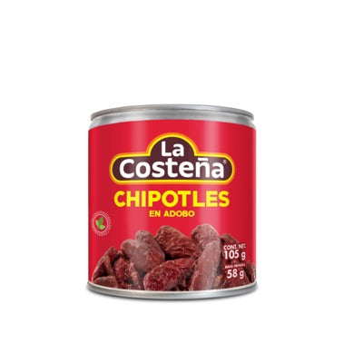 Media caja chiles chipotles La Costeña 20P/105P - SCG