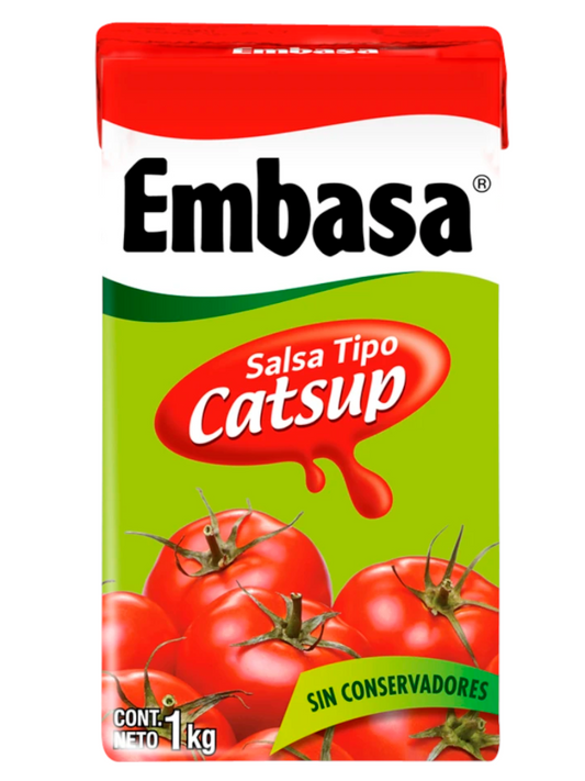 Media Caja Salsa Catsup Embasa del Fuerte 1K/6P - SCG