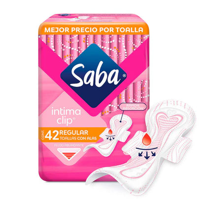 CAJA DE TOALLLA SABA CLIP C/ALAS 6P/42P