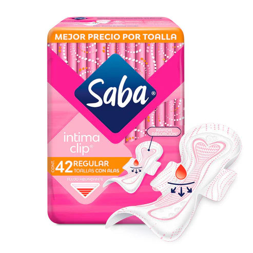 CAJA DE TOALLLA SABA CLIP C/ALAS 6P/42P