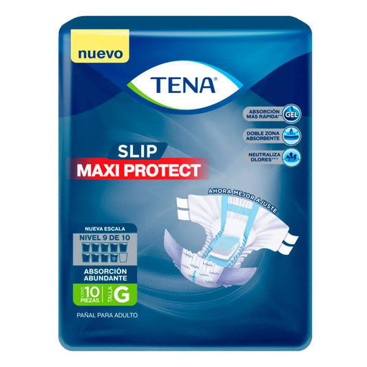 Media Caja pañal Tena Slip talla grande 3C/10P