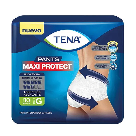 Caja pañal Tena Pants talla grande 6C/10P