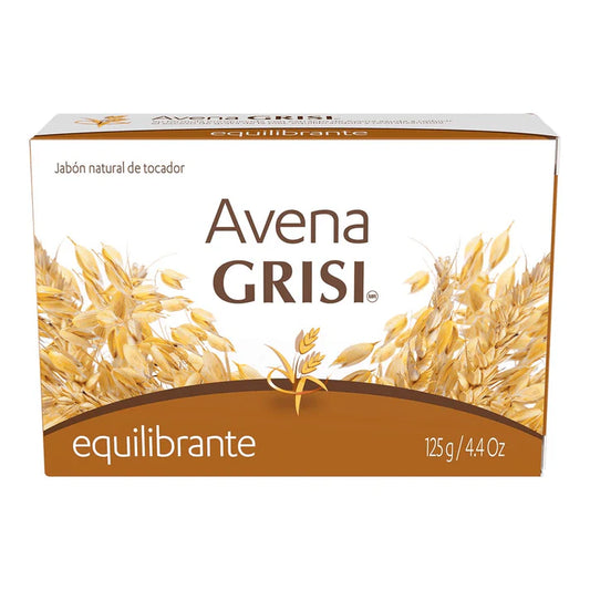 CAJA DE GRISI JABON 50/125 GR AVENA