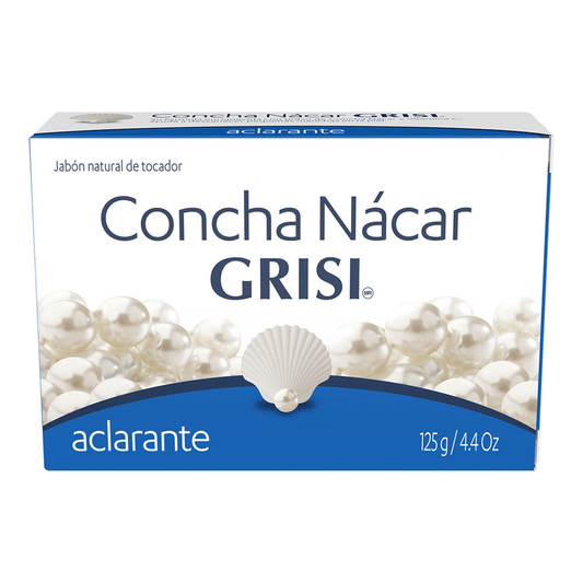 Caja jabón de tocador Grisi Concha Nacar de 125 grs en 50 piezas - Grisi