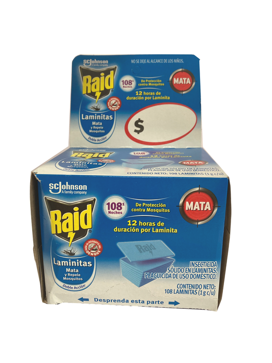 Caja Raid Laminitas Rep 8C/108P