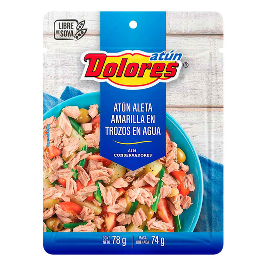 ATUN DOLORES POUCH ACEITE 78 GR