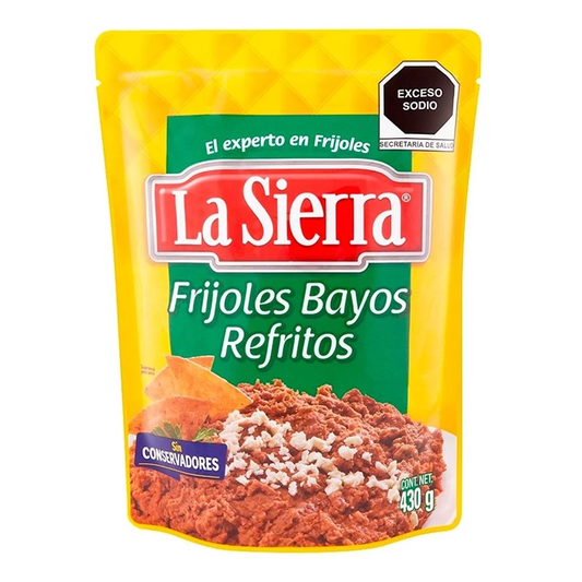 FRIJOL SIERRA POUCH BAYO 430GR