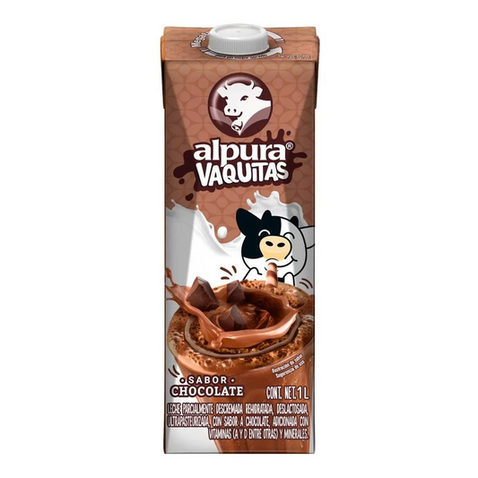 Media Caja Leche Alpura Chocolate 1L/6P