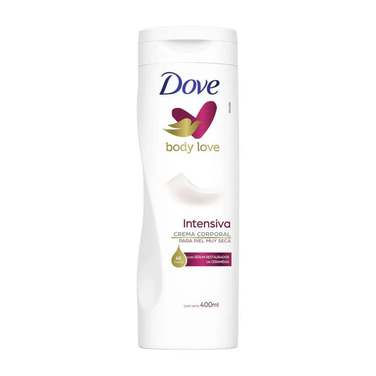 Caja Crema Liquida Dove Nutriente Intensiva 400M/12P