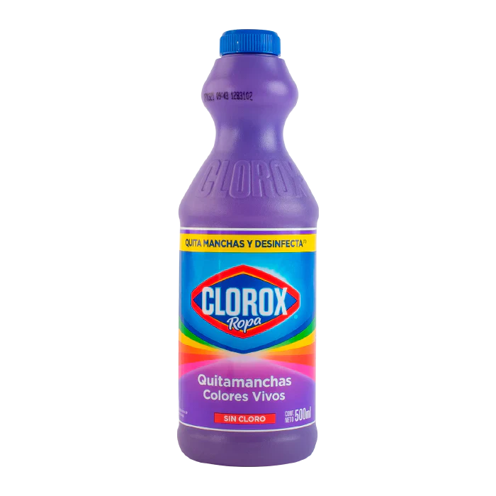 Caja Limpiador Clorox Ropa color 500M/12P